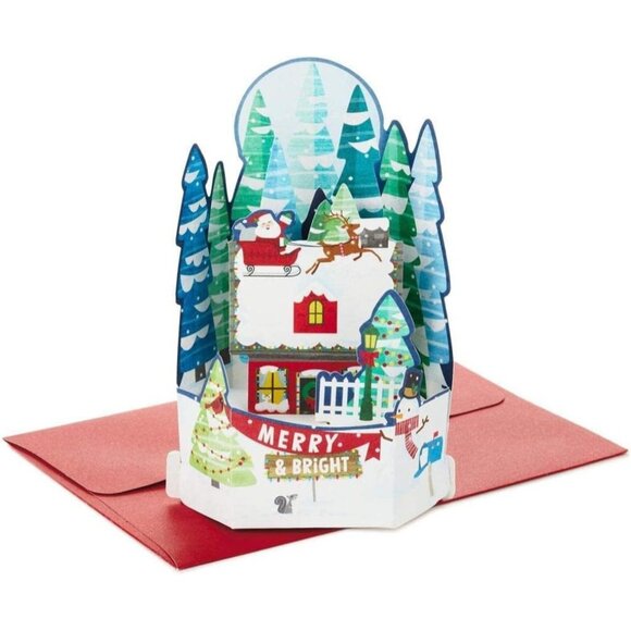 HMK Christmas Boxed Cards - Santa & House - Picture 4 of 4